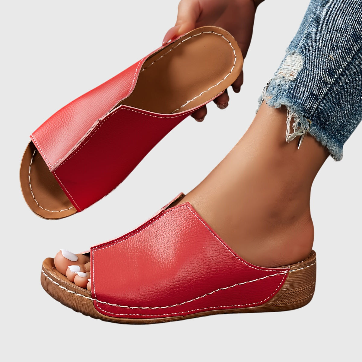 The Regine Wedge Slide