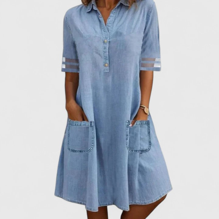 The Mirabel Denim Dress