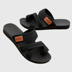 The Rafaela Cross-Strap Slide