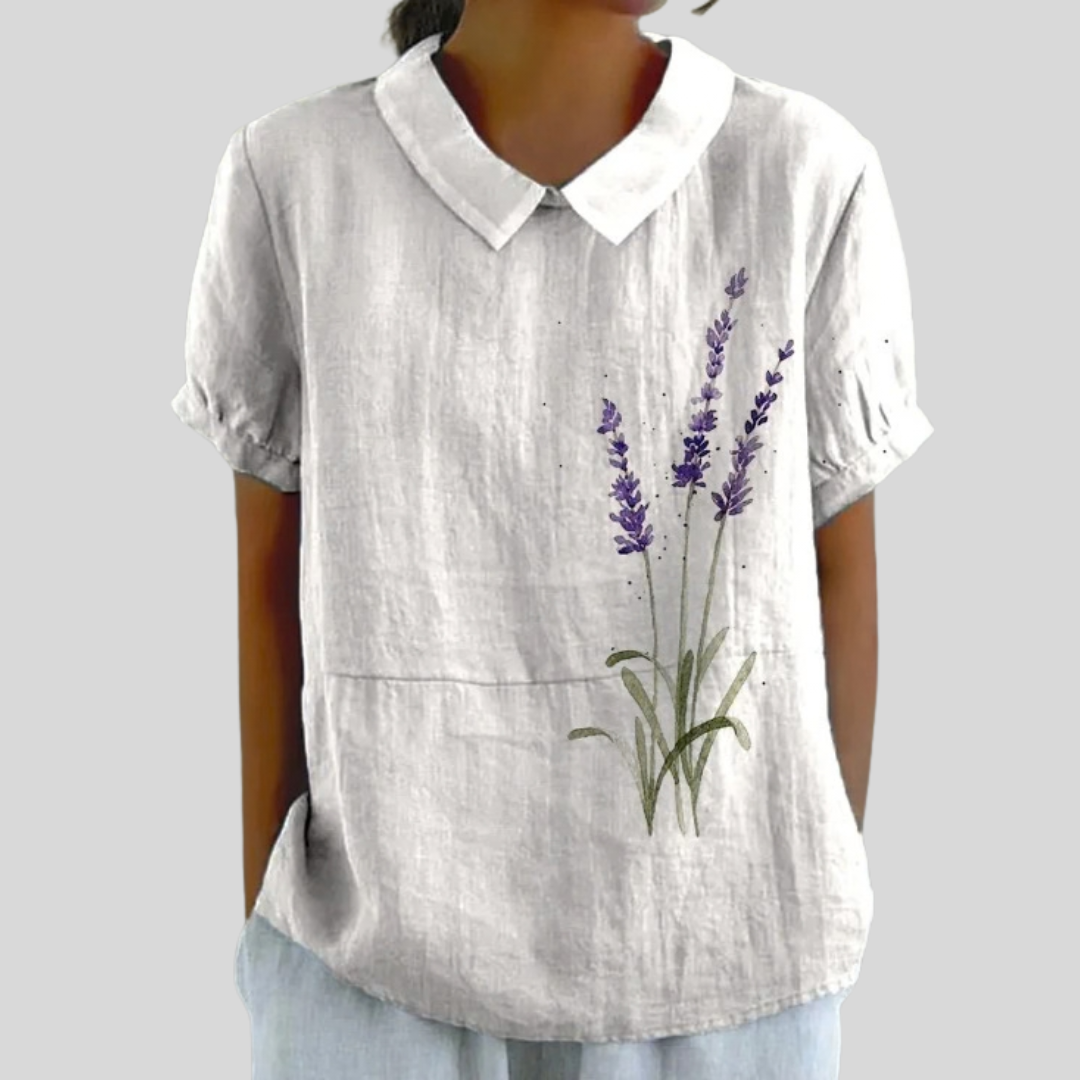The Jacquette Collared Blouse