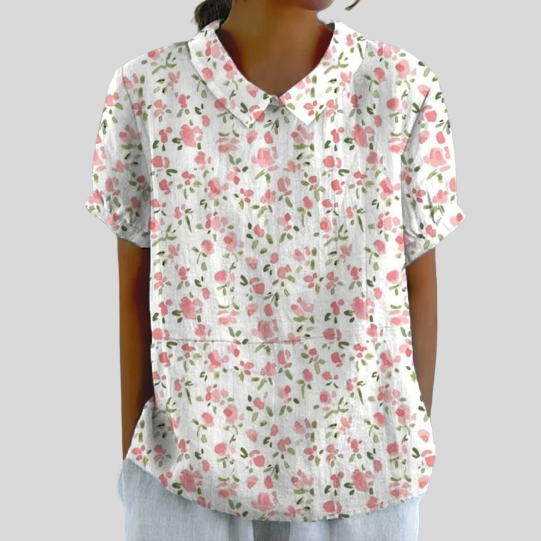 The Florentine Collared Blouse