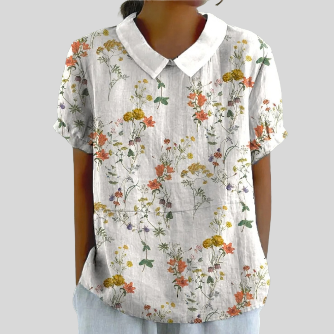 The Prunelle Collared Blouse