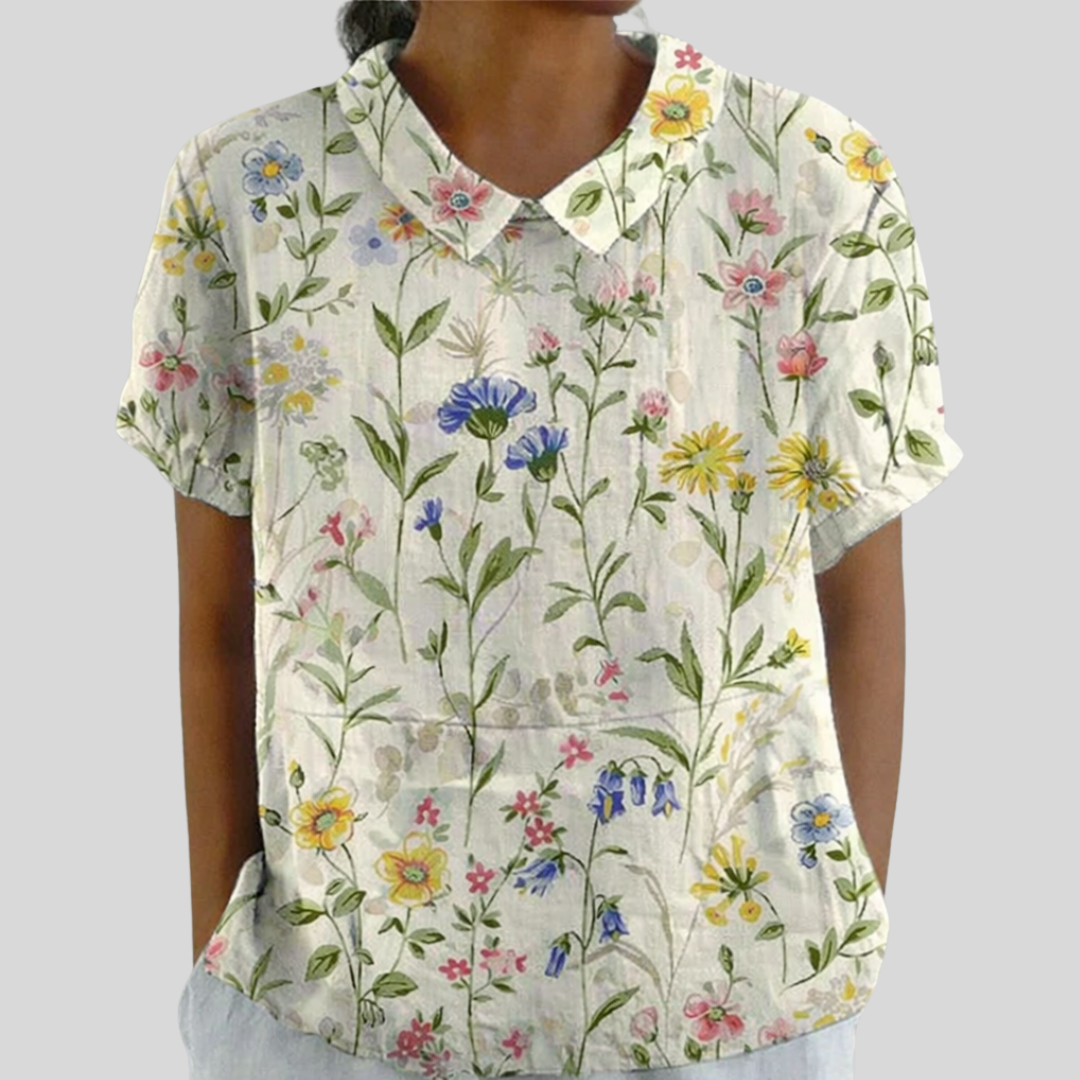 The Lysandra Collared Blouse