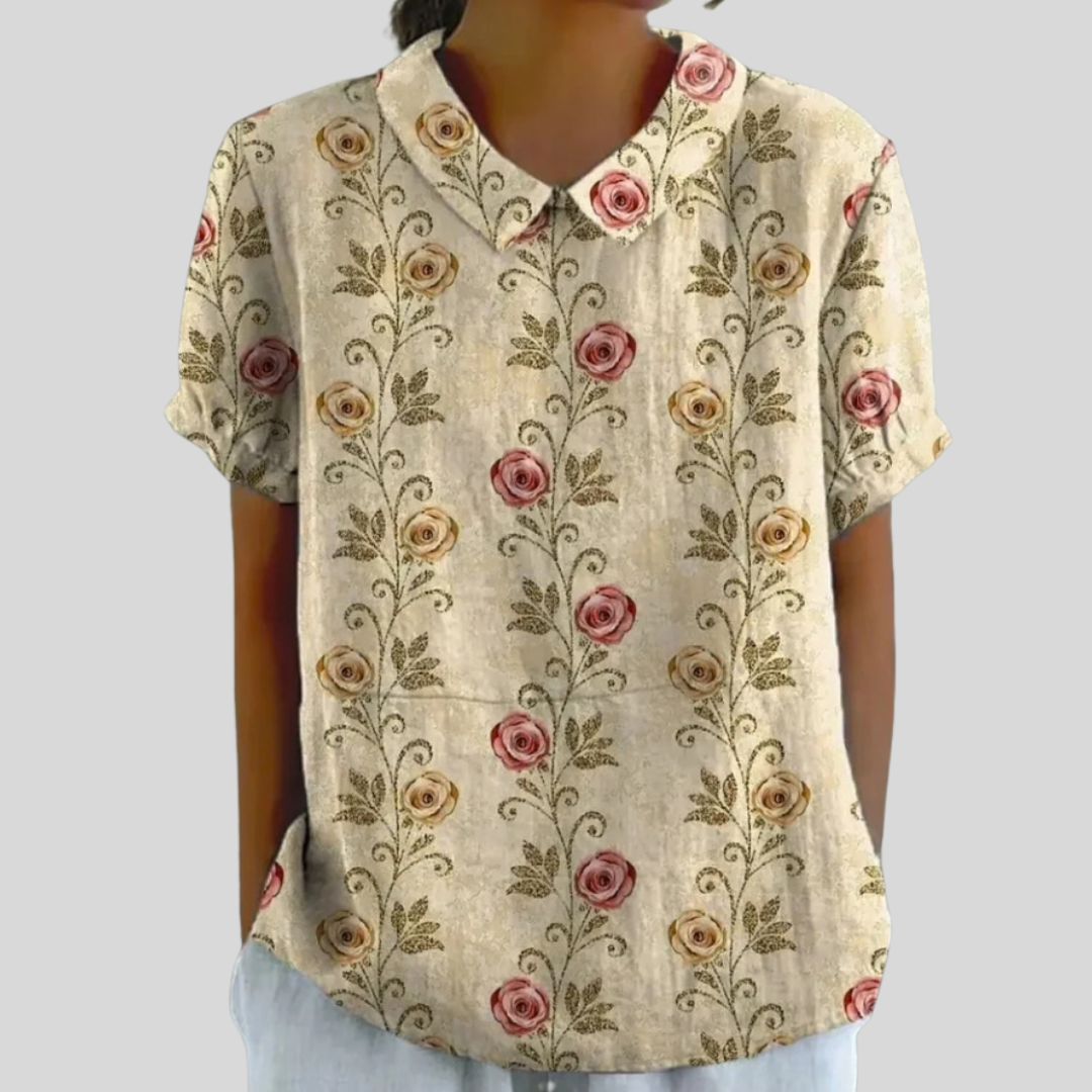 The Aloisia Collared Blouse