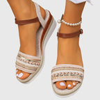 The Rosabel Ankle-Strap Wedge