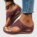 The Romy Closed-Toe Wedge