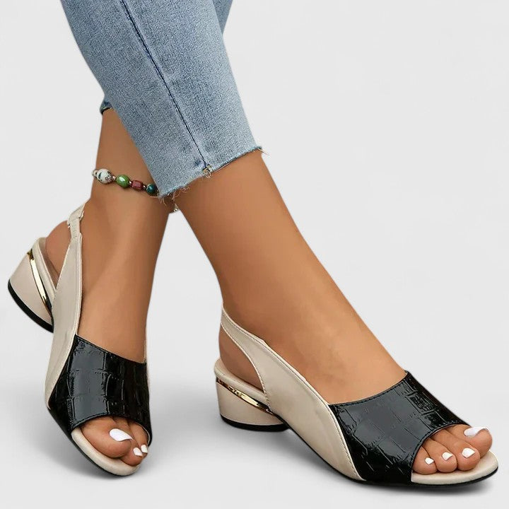 The Palmira Block Heel Sandal