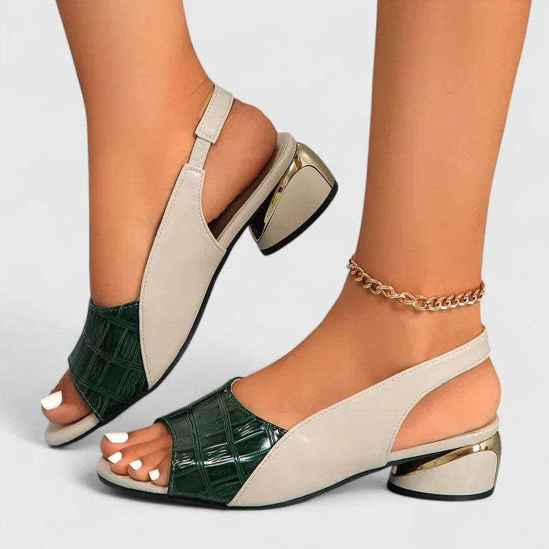 The Palmira Block Heel Sandal