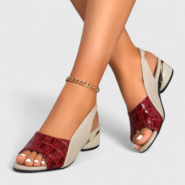 The Palmira Block Heel Sandal
