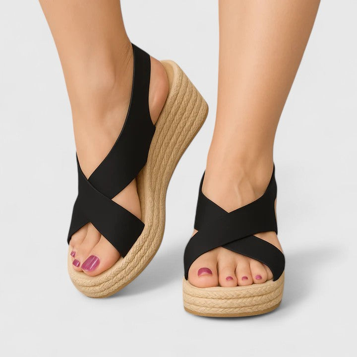 The Talitha Crossband Wedge