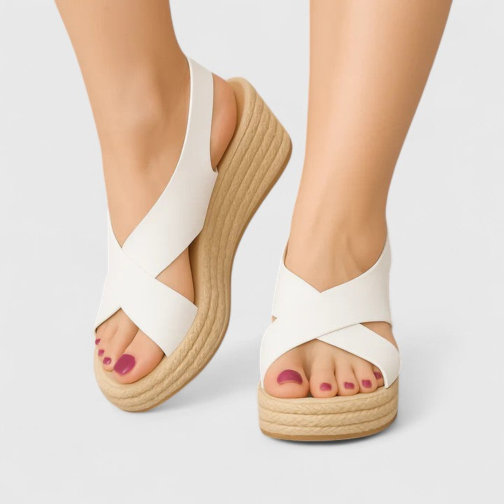 The Talitha Crossband Wedge