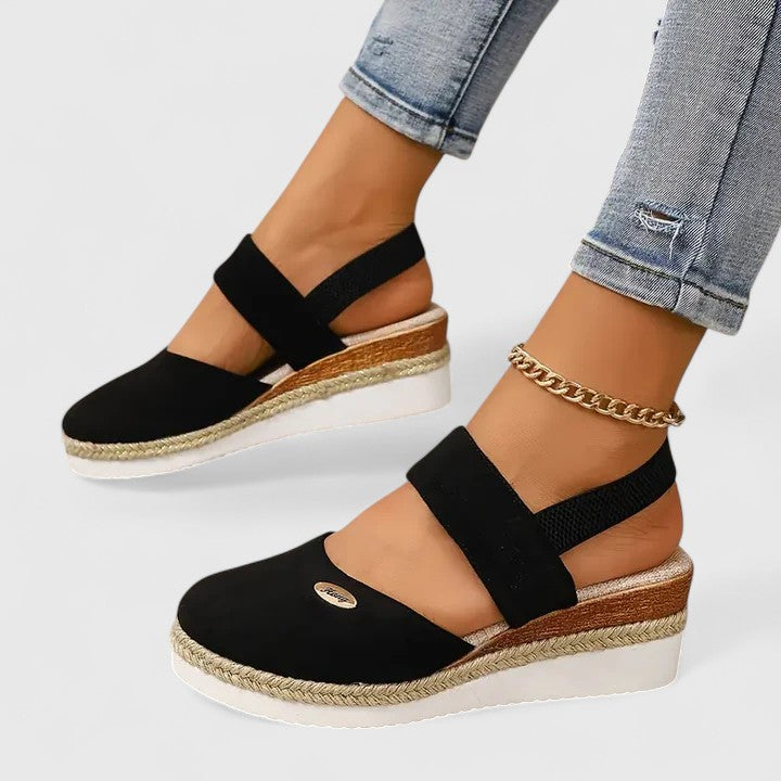The Pilar Espadrille Wedge