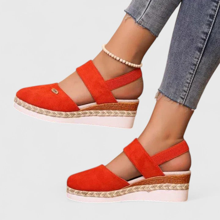 The Pilar Espadrille Wedge