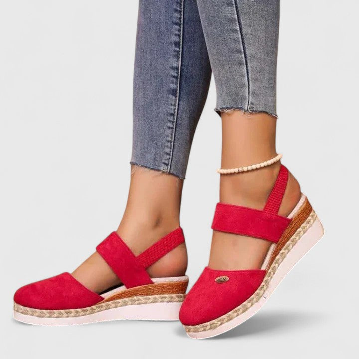 The Pilar Espadrille Wedge
