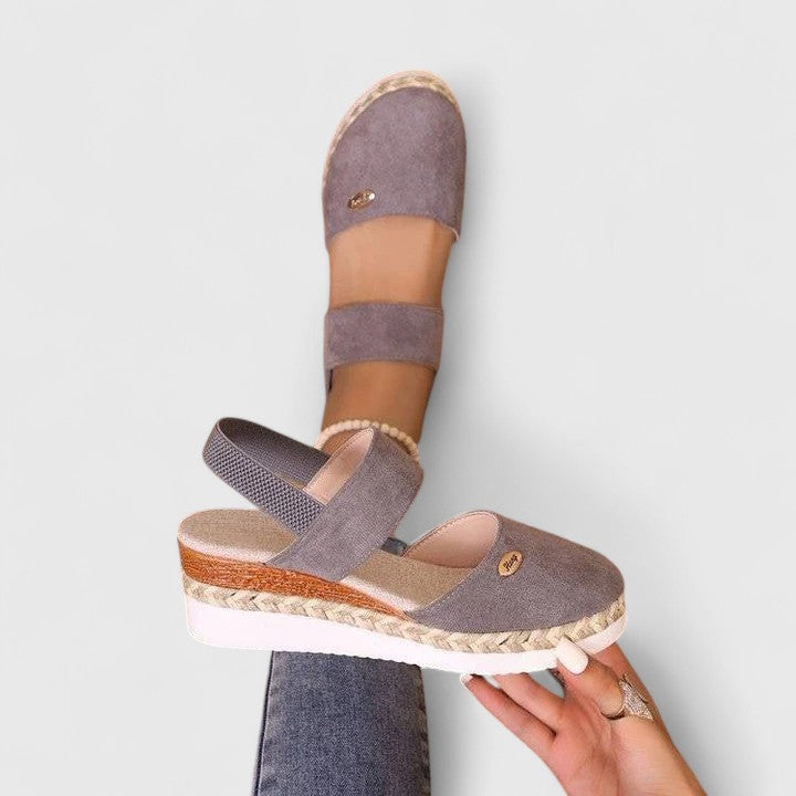 The Pilar Espadrille Wedge