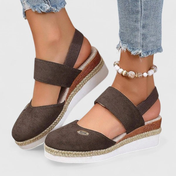 The Pilar Espadrille Wedge