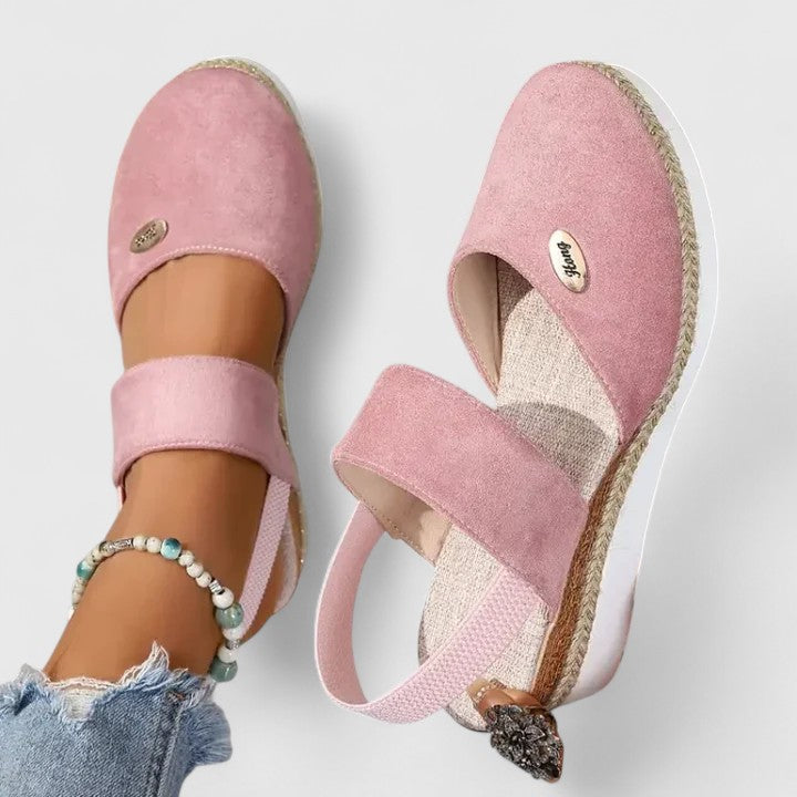 The Pilar Espadrille Wedge