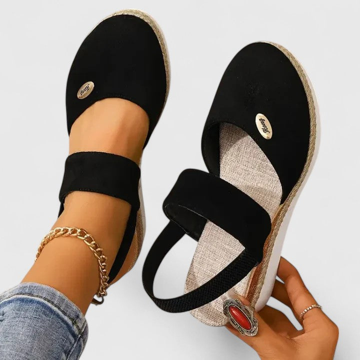 The Pilar Espadrille Wedge