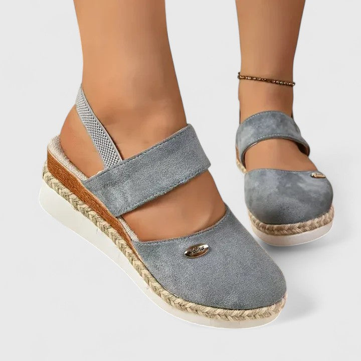 The Pilar Espadrille Wedge
