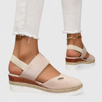 The Pilar Espadrille Wedge