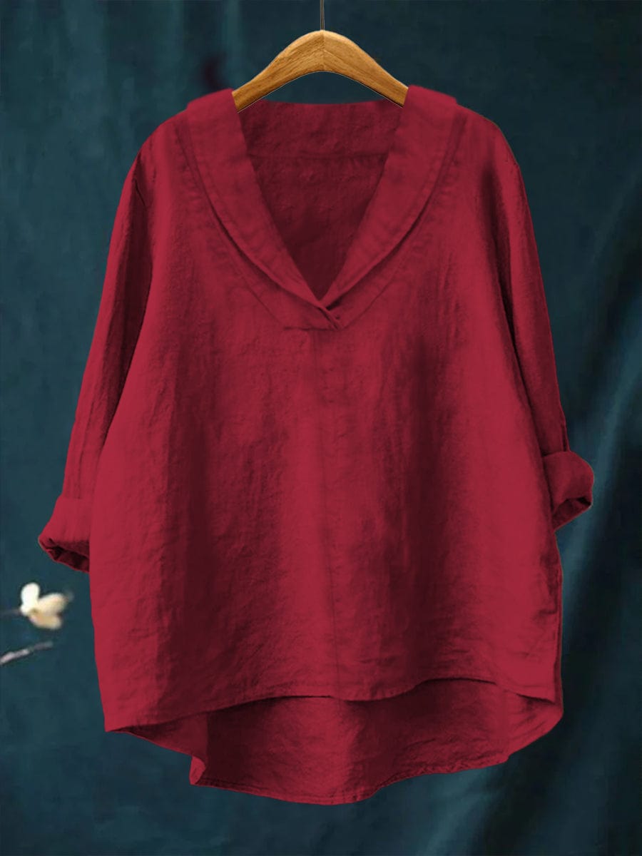 The Fleurine V-Neck Blouse