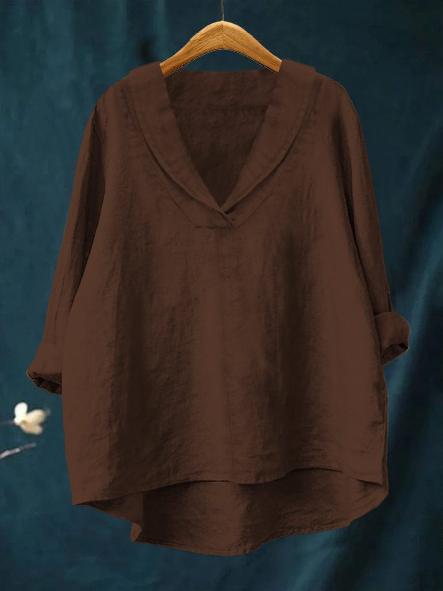 The Fleurine V-Neck Blouse