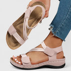 The Ilaria Cross-Strap Sandal