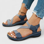 The Ilaria Cross-Strap Sandal