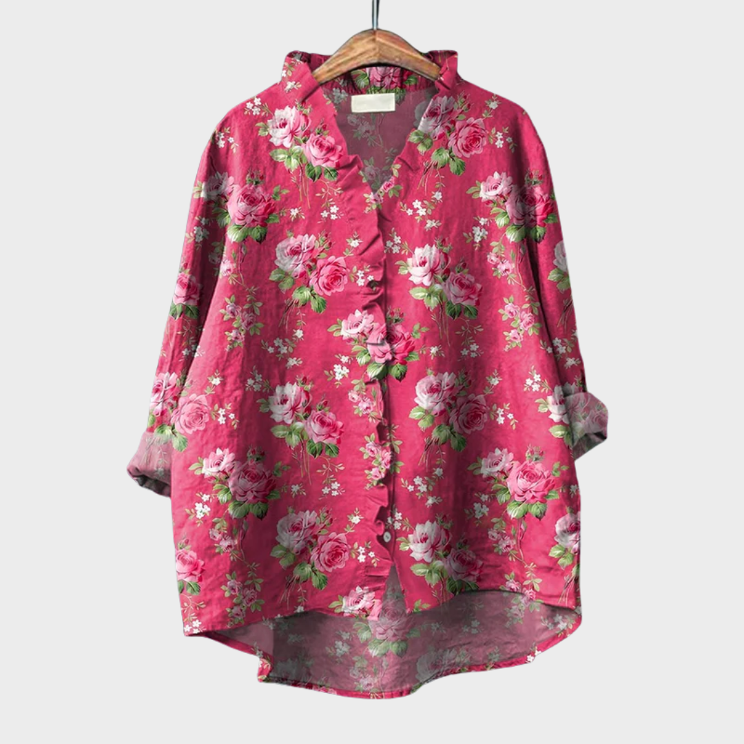 The Ianthe Ruffle Blouse
