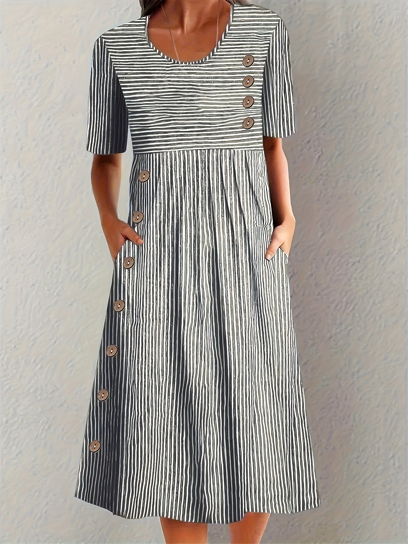 The Agatha Relaxed Midi Dress