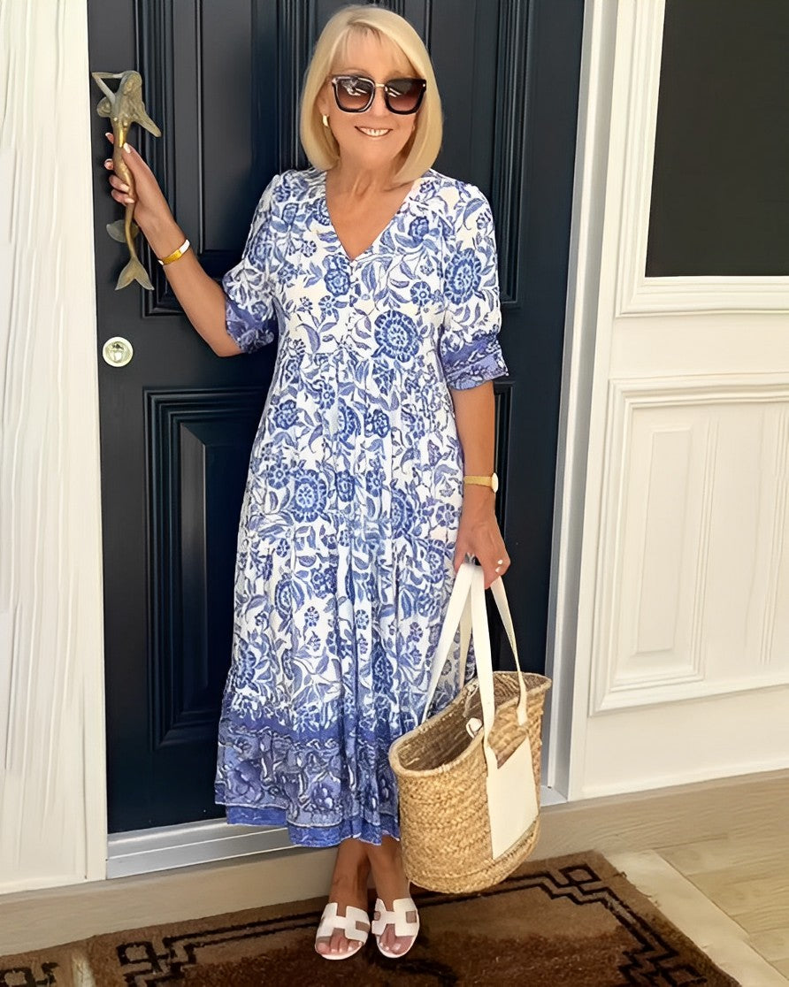 The Blythe Relaxed Midi Dress
