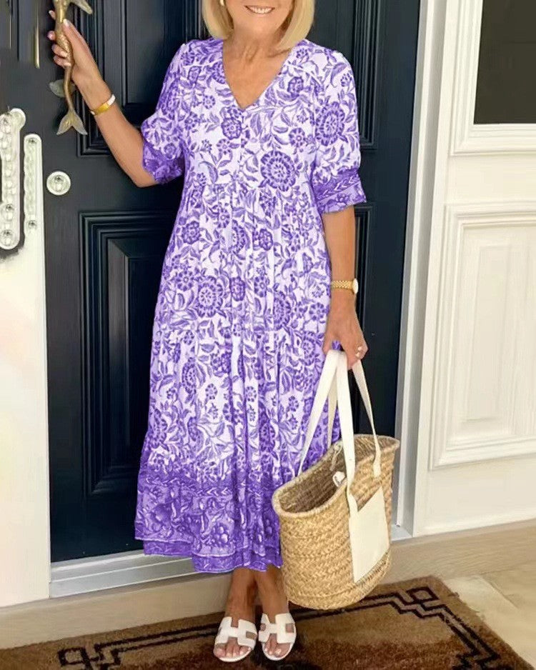 The Blythe Relaxed Midi Dress