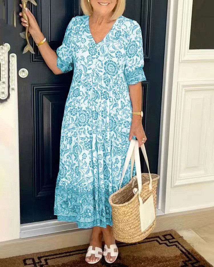 The Blythe Relaxed Midi Dress
