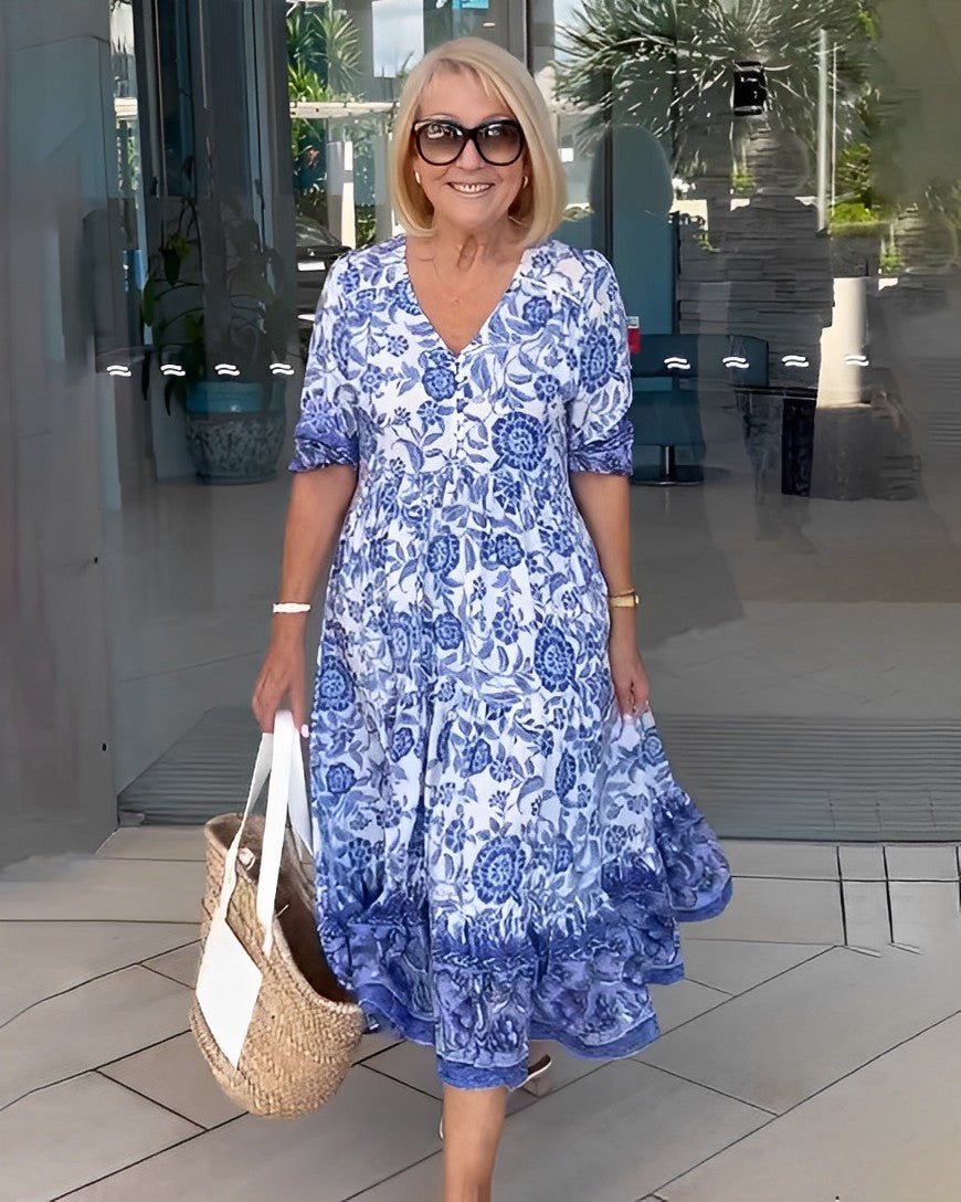 The Blythe Relaxed Midi Dress