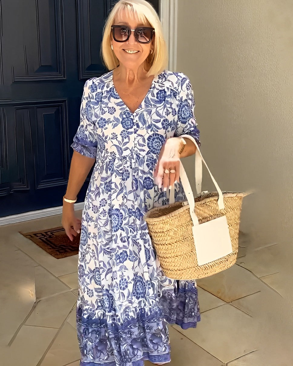 The Blythe Relaxed Midi Dress