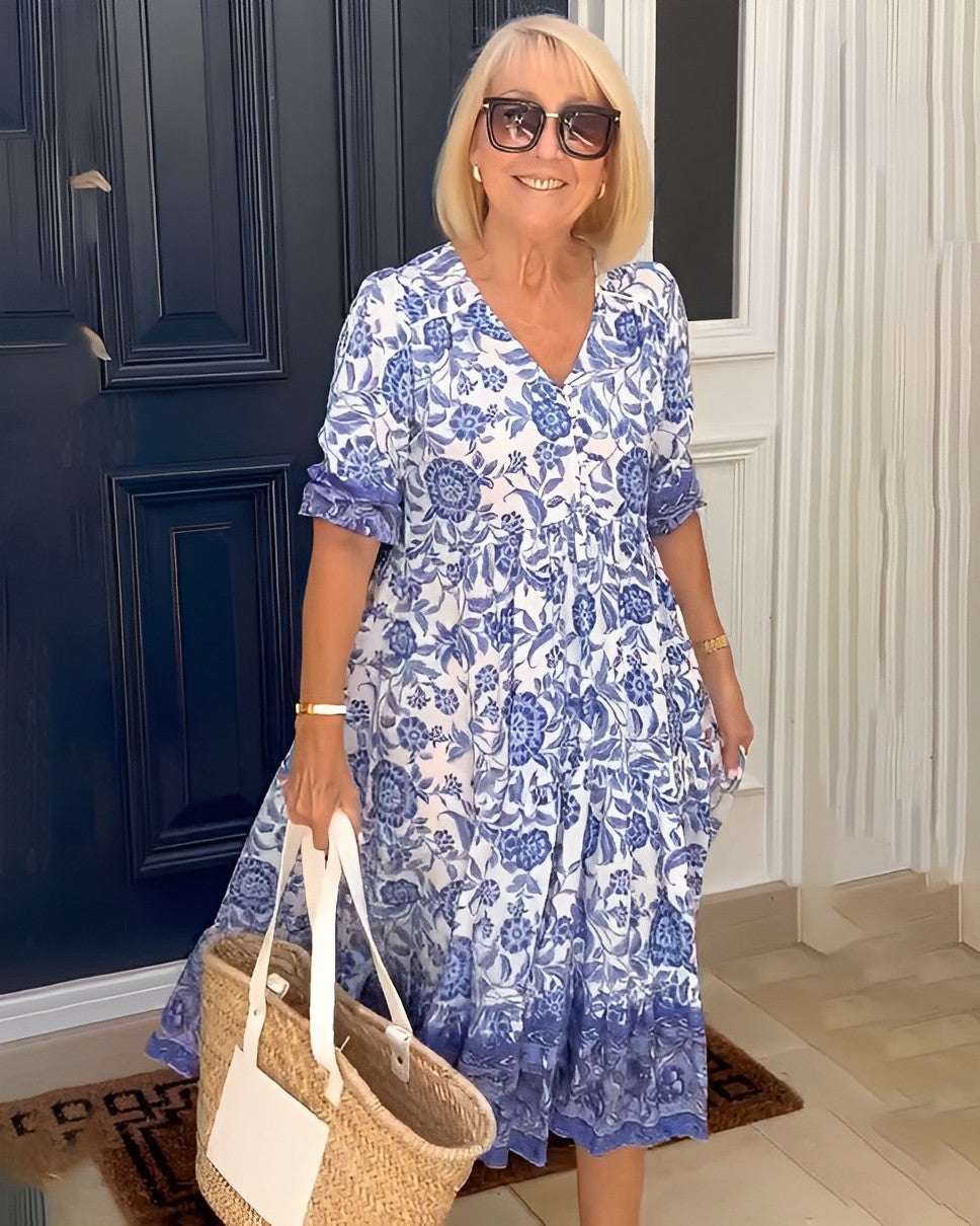 The Blythe Relaxed Midi Dress