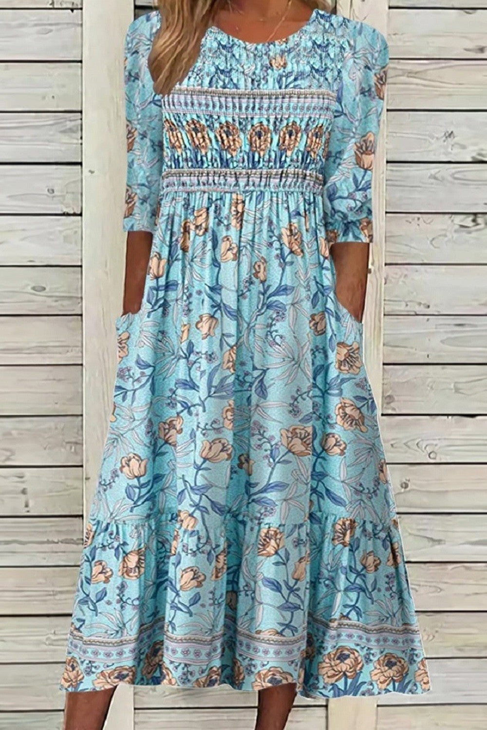 The Cecilia Relaxed Midi Dress