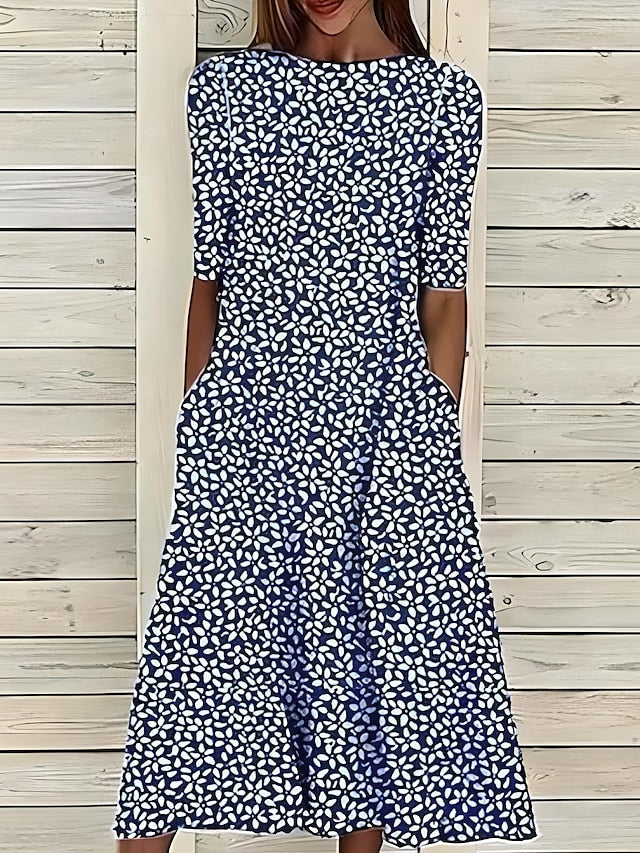 The Danica Relaxed Midi Dress