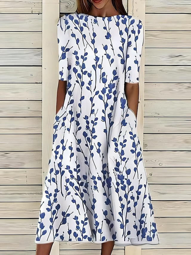 The Danica Relaxed Midi Dress