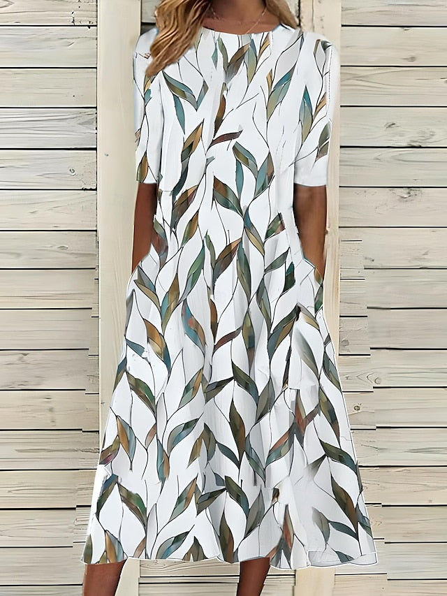 The Danica Relaxed Midi Dress