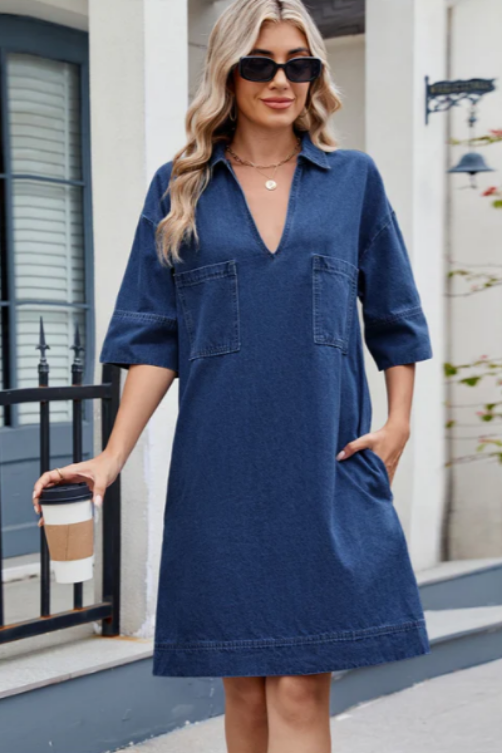 The Desdemona Relaxed Midi Dress