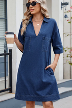 The Desdemona Relaxed Midi Dress