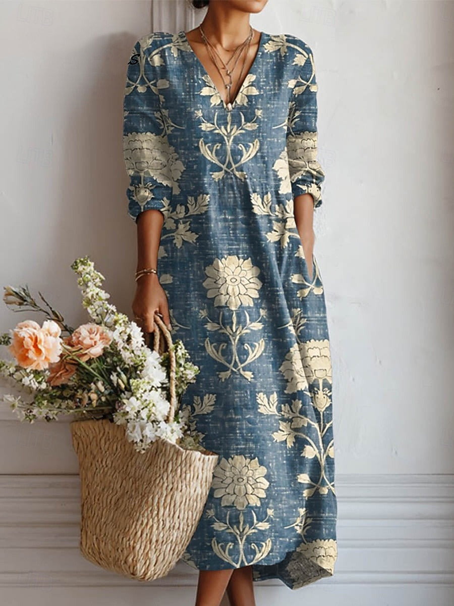 The Elodie Relaxed Midi Dress