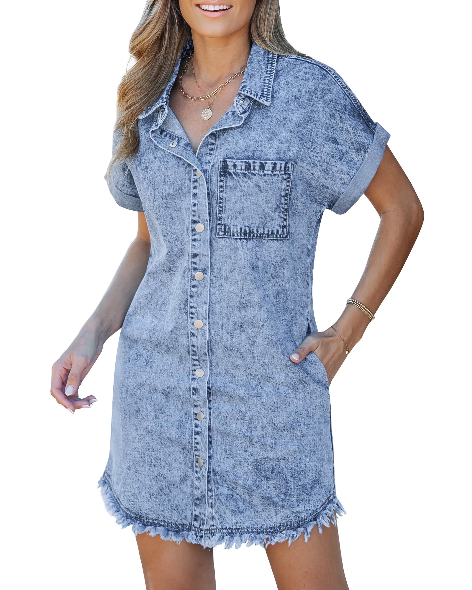 The Faustine Shirt Dress
