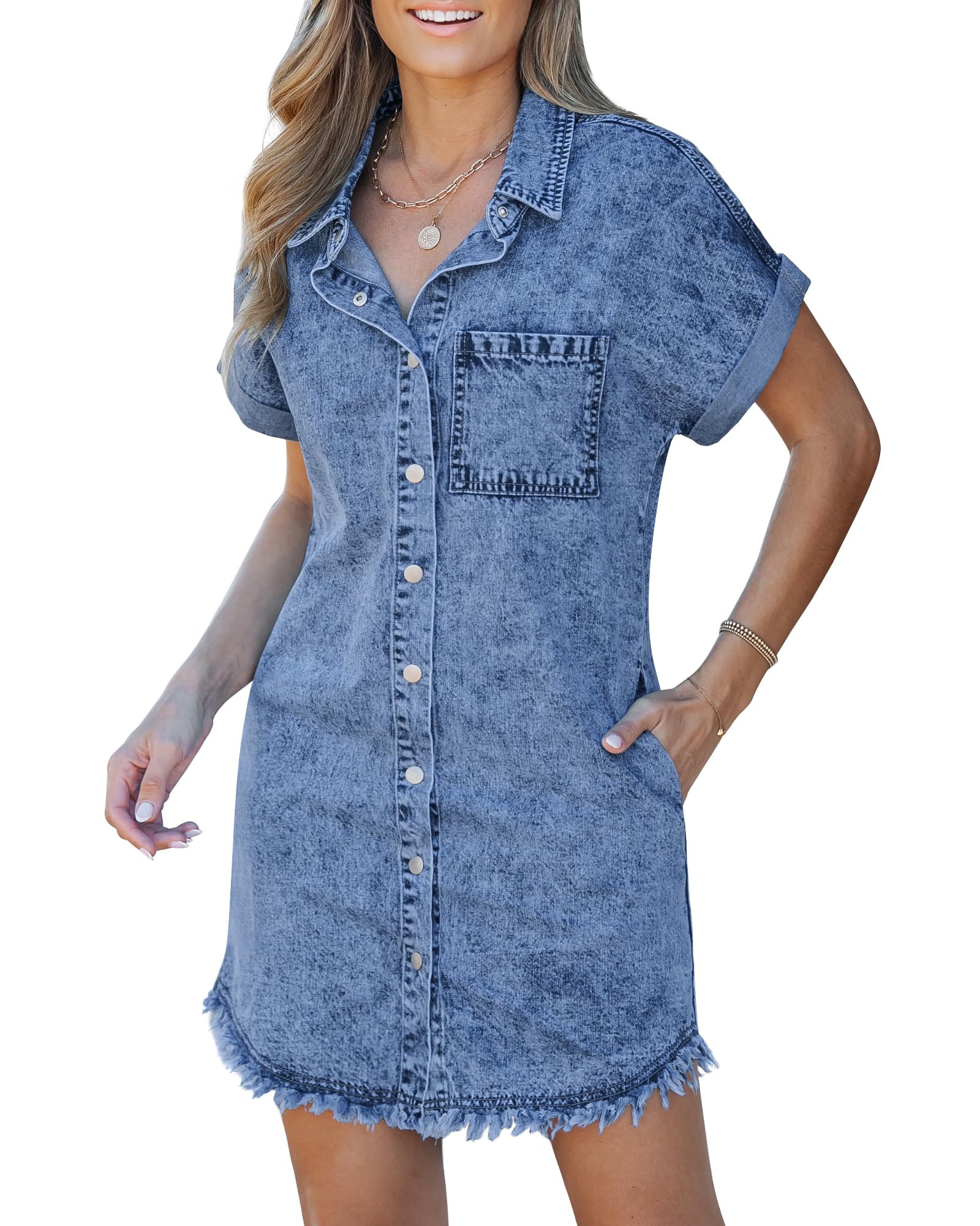 The Faustine Shirt Dress