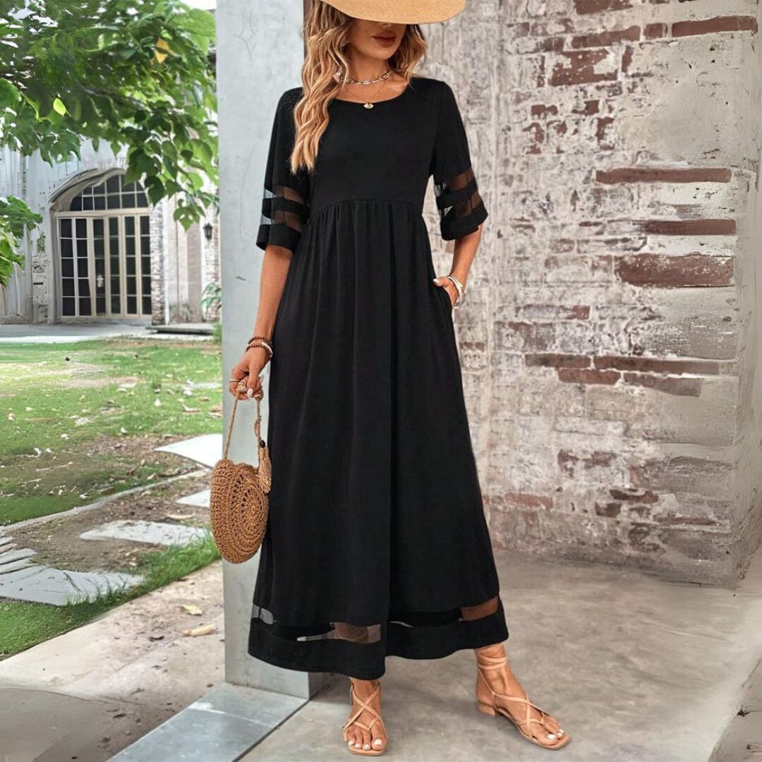 The Freya Relaxed Midi Dress
