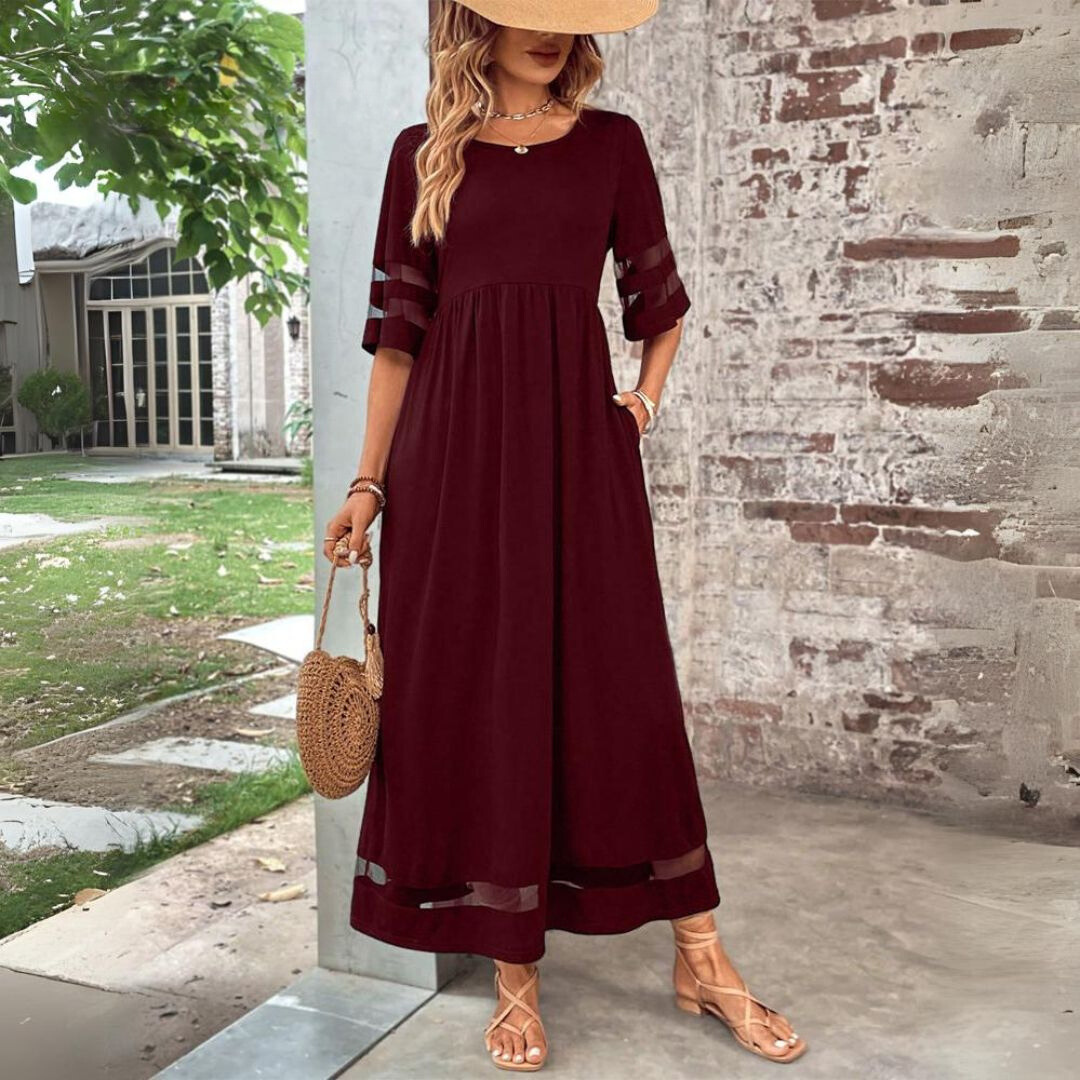 The Freya Relaxed Midi Dress