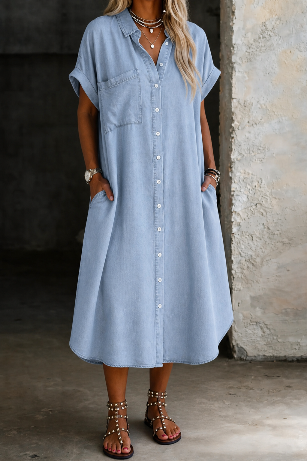 The Georgina Shirt Dress