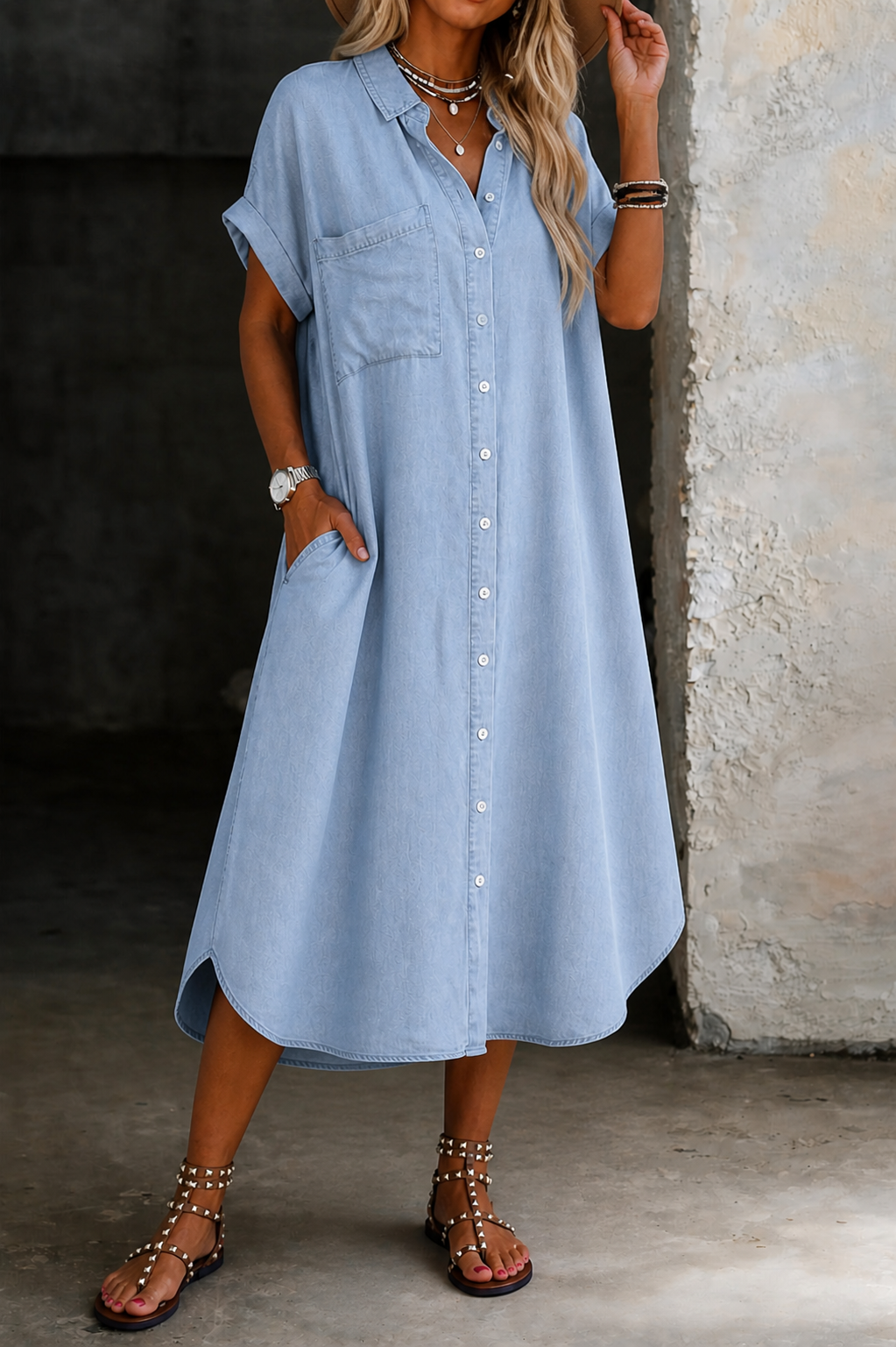 The Georgina Shirt Dress