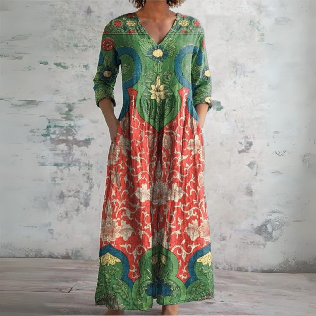 The Greta Flowing Maxi Dress